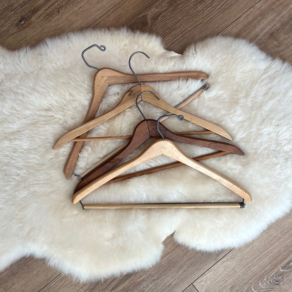 Vintage Wooden Hangers (4)